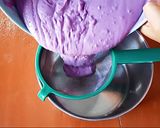 Foto langkah ke 5 dari resep Kue Talam Ubi Ungu.