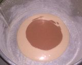 A picture of step 14 of Zebra cake #author marathon.