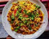 আলু টিক্কি ছোলে চাট (aloo tikki chole chaat recipe in Bengali) রেসিপি ধাপ - 15 ছবি