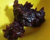 A picture of step 4 of Immunity booster Jamun candy stick.