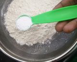 A picture of step 2 of Eggless Chocolate Cake.
