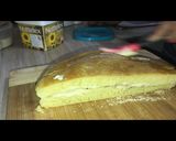 A picture of step 5 of Fluffy pancakes no egg.