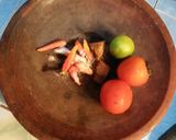 Foto langkah ke 1 dari resep Sambel penyet simpel dan enak.