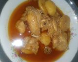A picture of step 10 of Chicken qorma aloo.