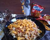 A picture of step 3 of Mix plate Chana chat.