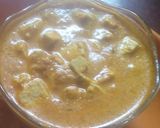 A picture of step 3 of Thali with puri,paneer sabji and kheer.