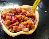 A picture of step 3 of Chana Chat.