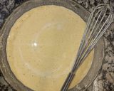 Foto del paso 2 de la receta: Fainá Gratinada con Mozzarella y Espinaca