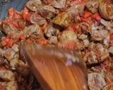 A picture of step 4 of Masala kaleji recipe.