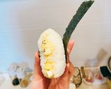 萬人迷常備菜【雞蛋沙拉】三角飯糰帽子戲法的食譜步驟3照片