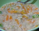 Foto langkah ke 2 dari resep Bubur oat sayuran #herlinwidodo.