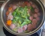 Foto langkah ke 4 dari resep Sop Makaroni.