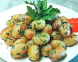 Petrezselymes újkrumpli 🍴 recept fázis 9 fotója