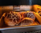 Hình bước làm 3 của món Mushroom Bun 🍄 bánh mì ngọt hình nấm 🍄