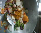 பிஞ்சு தண்டு கீரை முள்ளங்கி சாம்பார் ரெசிபி ஸ்டேப் 5 புகைப்படம்