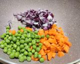 A picture of step 2 of Masala Oats.