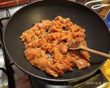 Húsos (kolbászos), babos tészta recept fázis 3 fotója