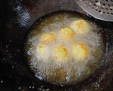 A picture of step 3 of Minty balls.