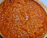 Vöröslencsés vegetáriánus lasagne recept fázis 1 fotója