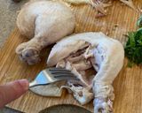 A picture of step 5 of 🍗 Poached chicken with Japanese & Korean sauce.