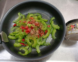 梅醬涼拌青苦瓜(簡單料理)的食譜步驟4照片
