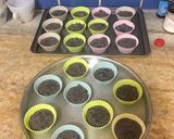 Foto del paso 5 de la receta: Muffin de frutos rojos (mora) con crumble,