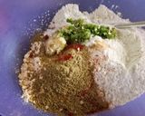 A picture of step 2 of Multi Millet Flour Patra.