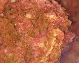 A picture of step 2 of Oven baked meat balls.