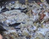 Foto del paso 6 de la receta Cestas de patata con bacón y champiñones