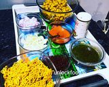 A picture of step 2 of Ghuguni chaat.