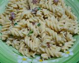 Foto langkah ke 10 dari resep Fusilli Carbonara cabe rawit.