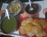 A picture of step 3 of Pani Puri.
