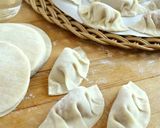 A picture of step 4 of Gyoza.