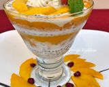 A picture of step 4 of Mango coconut chia pudding.