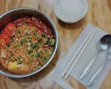 Foto langkah ke 12 dari resep Mie Rebus ala Ramyeon Resto Korea.