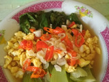Pakcoy Telur (Tumis)