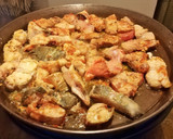 Foto del paso 7 de la receta: Bullit de peix y arroz a banda ibicenco hecho en Mallorca