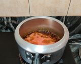 A picture of step 5 of Punjabi lobia aloo masala.
