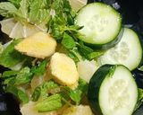 Foto del paso 1 de la receta: Limonada menta jengibre y pepino