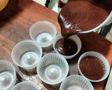 Foto langkah ke 3 dari resep Chocolate pudding with cheesy vla.