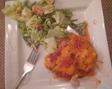 A picture of step 6 of Mexican chicken.
