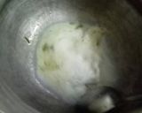 A picture of step 3 of Coconut burfi.