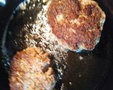 A picture of step 3 of Italiaburger inspired by Whataburger 60 's - early 70's.
