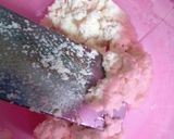 Foto langkah ke 3 dari resep Bolu kukus singkong tiga rasa,.😋😋.