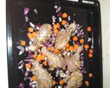 A picture of step 4 of Garlic rosemary chicken.