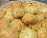 صورة لخطوة 12 من وصفة فطاير بالجبن على شكل وردة🌸🌸