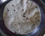 A picture of step 2 of Masala papad.