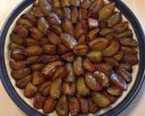A picture of step 6 of Pflaumenkuchen - German Damson Plum Tart with Crumble Topping.
