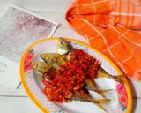Foto langkah ke 3 dari resep Set Menu (Tumis Tauco Kangkung Tahu, Balado Ikan Kembung).
