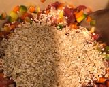 Foto del paso 2 de la receta: Hamburguesas de carne cortada a cuchillo y con verduras
